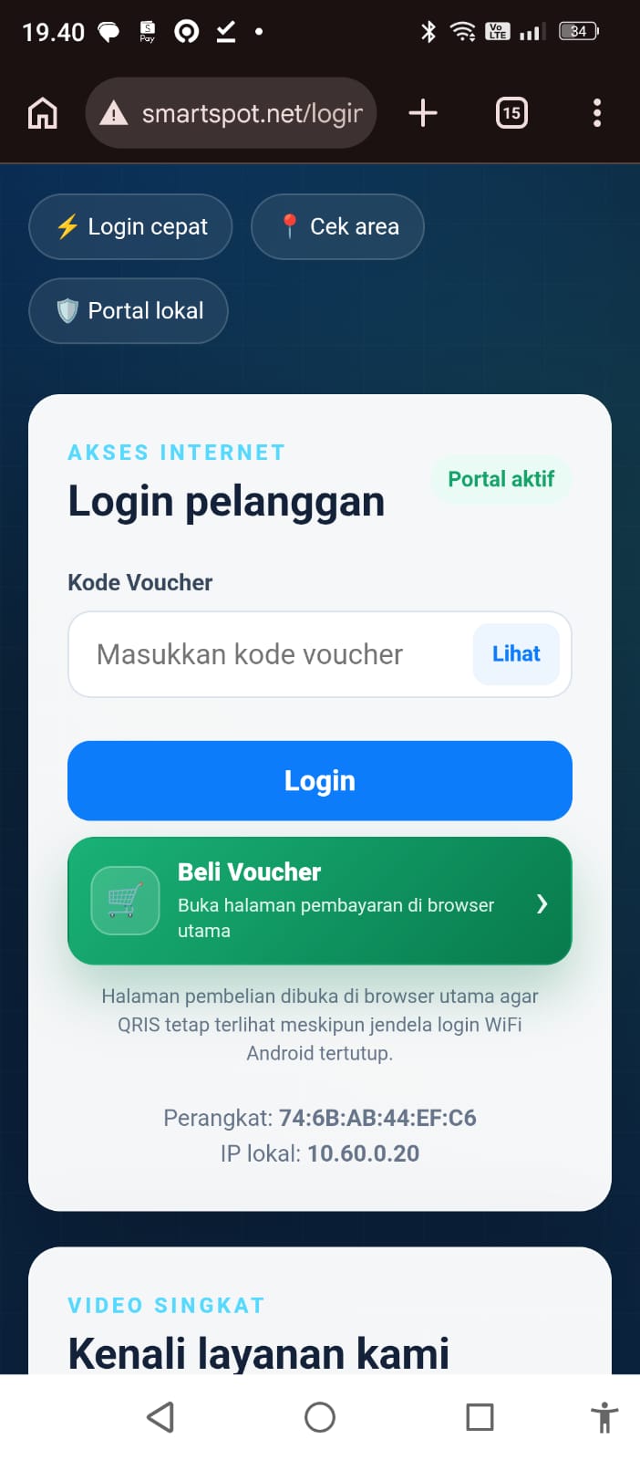 Panduan Step 3 - Klik Beli Voucher Lagi